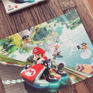Пазл Super Mario Kart Funracer puzzle Супер Марио 1000 шт.