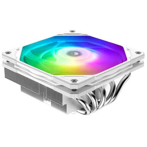 Кулер для процессора ID-Cooling IS-55 ARGB White - Кулеры к процессорам  - Кулеры к процессорам 