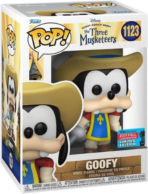 Фігурка Funko Disney Three Musketeers Goofy фанко Гуфи Exclusive 1123 - -