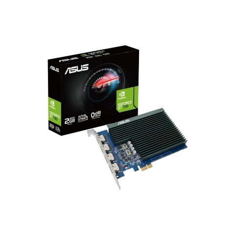 Видеокарта ASUS GeForce GT730 2048Mb 4*HDMI (GT730-4H-SL-2GD5) - Видеокарты  - Видеокарты 