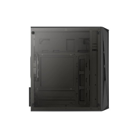 Корпус AeroCool CS-107-A-BK-v2 Black 600W (ACCX-PC14002.11) - Нулевой остаток (Feed)  - Нулевой остаток (Feed)
