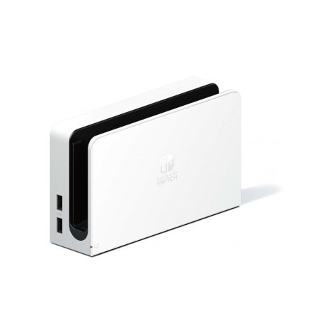 Игровая консоль Nintendo Switch OLED (белая) (45496883386) - Игровые приставки  - Игровые приставки