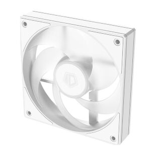 Кулер для корпуса ID-Cooling AS-120-ARGB-W TRIO