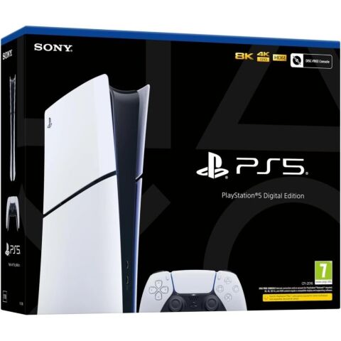 Игровая консоль Sony Playstation 5 Slim Digital Edition 1 TB (1000040658 / 1068901) - Нулевой остаток (Feed) - Нулевой остаток (Feed)