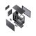 Корпус JONSBO D41 MESH Black - Нулевой остаток (Feed)  - Нулевой остаток (Feed)