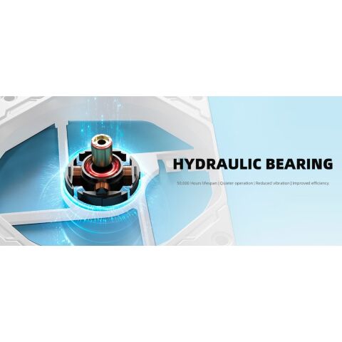 Кулер для корпуса ID-Cooling TF-9215-W - Нулевой остаток (Feed) - Нулевой остаток (Feed)