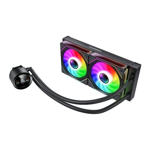 Система жидкостного охлаждения Gamemax IceBurg 240 Digital BK - Нулевой остаток (Feed)  - Нулевой остаток (Feed) 