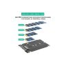 Конвертор Dynamode 2.5'' SATA to M.2 (NGFF) SSD 22*30mm, 22*42mm, 22*60mm, 22*80mm (S103-1N-P)