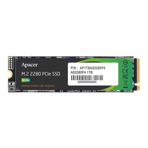Накопитель SSD M.2 2280 1TB AS2280P4 Apacer (AP1TBAS2280P4) - Внутренние SSD  - Внутренние SSD 