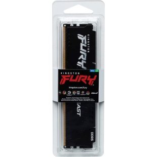 Модуль памяти для компьютера DDR5 32GB 5200 MHz Fury Beast Black Kingston Fury (ex.HyperX) (KF552C40BB-32)