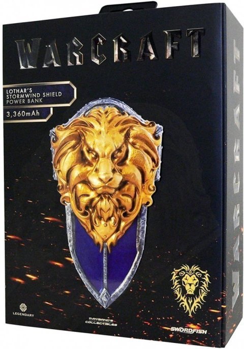 Зарядное устройство Warcraft Alliance Stormwind Power Bank Shield Symbol -   -