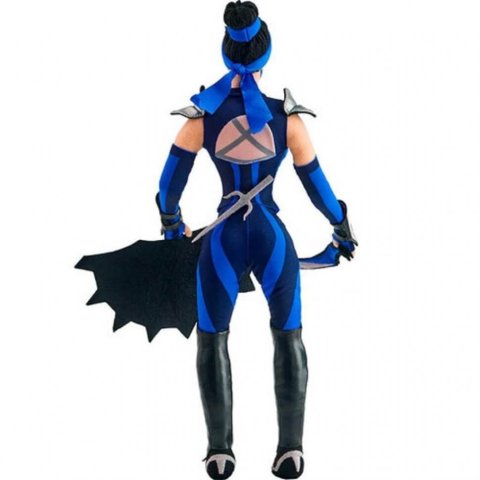 Мягкая игрушка фигурка WP Merchandise Mortal Kombat Kitana Китана плюш 34 см -   -  
