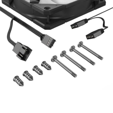 Кулер для корпуса ID-Cooling TF-12025-PRO ARGB TRIO - Вентиляторы к корпусам  - Вентиляторы к корпусам 