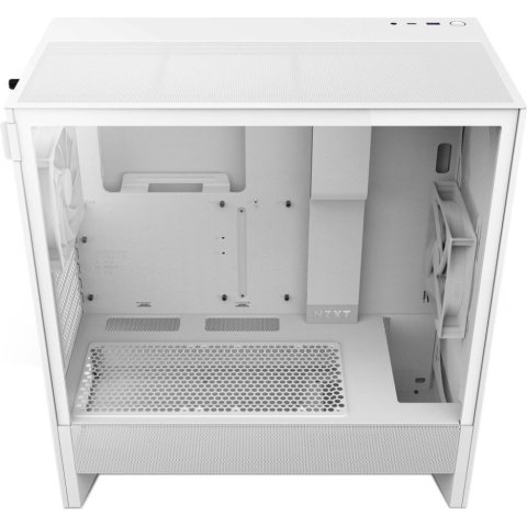 Корпус NZXT H5 Flow Compact All White (CC-H52FW-01) - Нулевой остаток (Feed)  - Нулевой остаток (Feed)