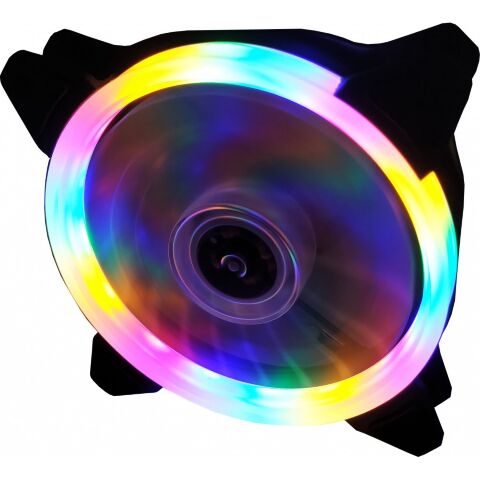 Кулер для корпуса Cooling Baby RAINBOW 1 (12025HBRB-1) - Нулевой остаток (Feed)  - Нулевой остаток (Feed) 