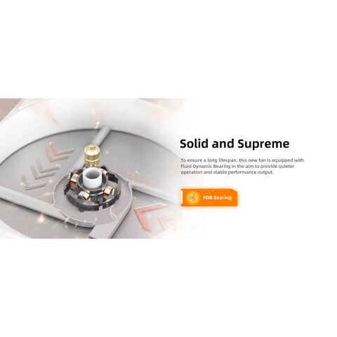 Кулер для корпуса ID-Cooling AF-125-W TRIO - Нулевой остаток (Feed)  - Нулевой остаток (Feed) 