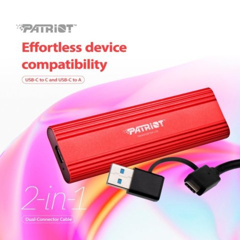 Накопитель SSD USB-C 2TB Patriot (PTPL2TBPEC) - Нулевой остаток (Feed)  - Нулевой остаток (Feed)