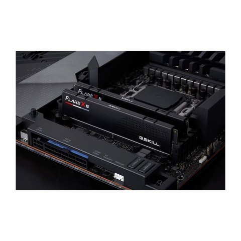 Модуль памяти для компьютера DDR5 32GB (2x16GB) 6400 MHz Flare X5 Matte Black G.Skill (F5-6400J3240G16GX2-FX5) - Нулевой остаток (Feed) - Нулевой остаток (Feed)