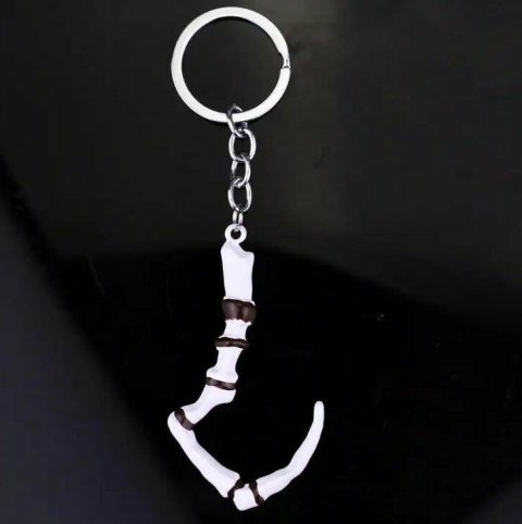 Брелок DOTA 2 Pudge Dragonclaw Butcher Meat Hook метал 7 см. - Брелки - Брелки