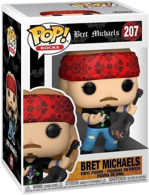 Фигурка Funko Rocks Bret Michaels фанко Брет Майклс 207 -   -  