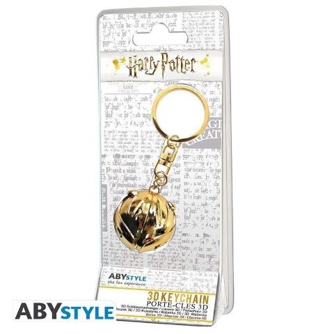 Брелок 3D Harry Potter Гарри Поттер Keychain Golden Snitch Золотой Снитч -   -  