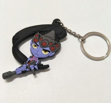 Брелок 3D Овервотч Overwatch Двухсторонний Объемный Widowmaker -   -  