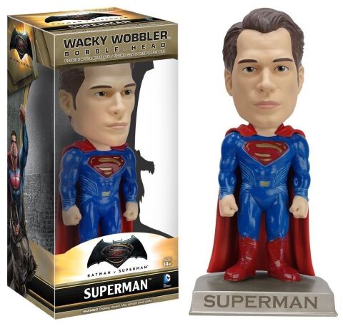 Фігурка Funko Wacky Wobbler: Batman vs Superman Superman Action Figure - -