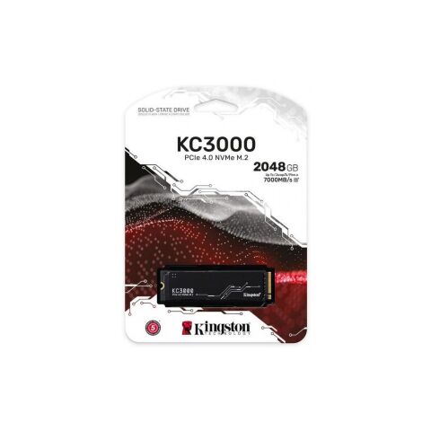 Накопитель SSD M.2 2280 2TB Kingston (SKC3000D/2048G) - Внутренние SSD  - Внутренние SSD 