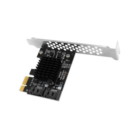 Контроллер Dynamode PCI-E to 2 х SATA III (6 Gb/s), 2 ch (PCI-E-2xSATAIII-Marvell) - Нулевой остаток (Feed)  - Нулевой остаток (Feed) 