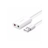 Звуковая плата Ugreen US205 white (30143)
