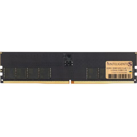 Модуль памяти для компьютера DDR5 16GB 5200 MHz INTELIGENTES (IU5BII1/16) - Модули памяти для компьютера  - Модули памяти для компьютера 