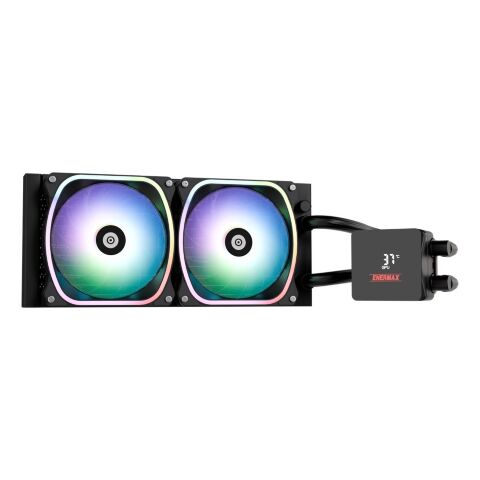 Система жидкостного охлаждения Enermax Aquafusion II 240 ARGB (ELC-AQFS240-SQA) - Нулевой остаток (Feed)  - Нулевой остаток (Feed) 