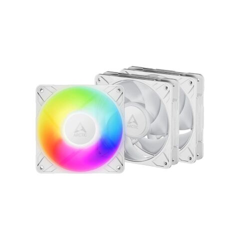 Кулер для корпуса Arctic P12 PRO A-RGB WHT AC (ACFAN00326A) - Вентиляторы к корпусам  - Вентиляторы к корпусам 