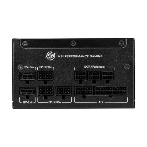 Блок питания MSI 850W (MPG A850GS PCIE5) - Нулевой остаток (Feed) - Нулевой остаток (Feed)