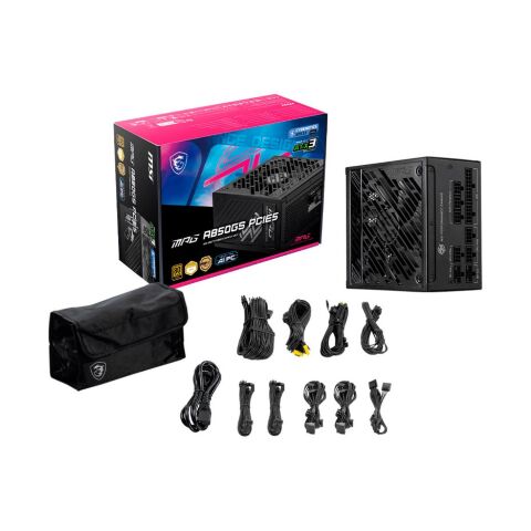 Блок питания MSI 850W (MPG A850GS PCIE5) - Нулевой остаток (Feed) - Нулевой остаток (Feed)