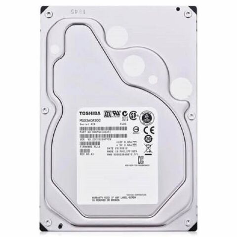 Жесткий диск 3.5" 3TB Toshiba (MG03ACA300) - Жесткие диски (HDD)  - Жесткие диски (HDD) 