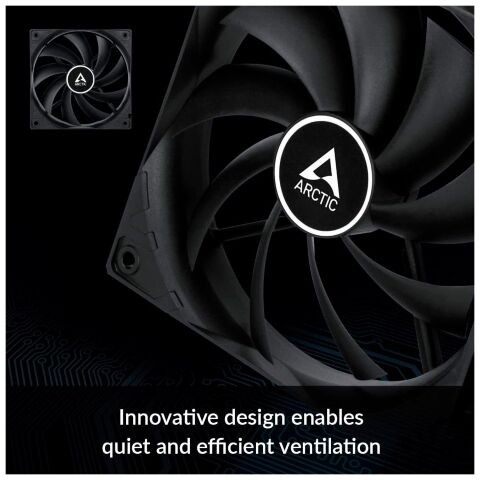 Кулер для корпуса Arctic F12 PWM, 5 pcs (ACFAN00145A) - Нулевой остаток (Feed) - Нулевой остаток (Feed)