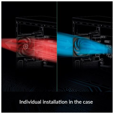 Кулер для корпуса Arctic F12 PWM, 5 pcs (ACFAN00145A) - Нулевой остаток (Feed) - Нулевой остаток (Feed)