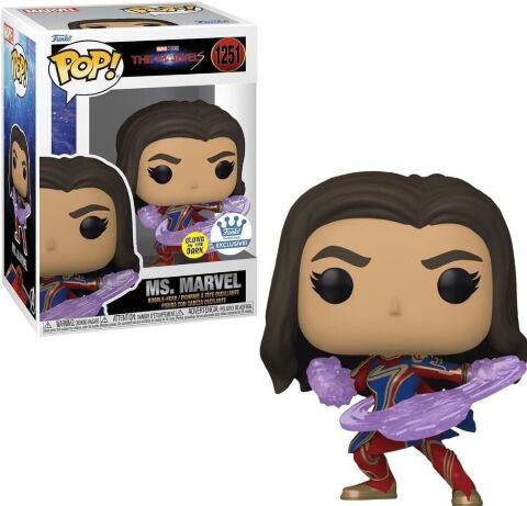 Фігурка Funko Marvel Ms. Marvel (Glow in The Dark) Фанко Мс. Марвел Exclusive 1251 -   -  