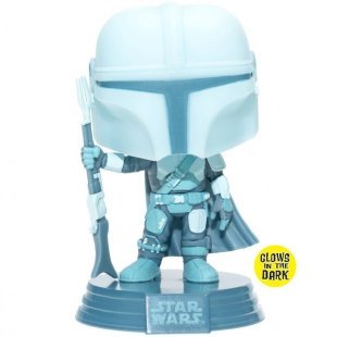 Фигурка Funko Star Wars The Mandalorian Hologram Звёздные войны Мандалорец фанко 345 Exclusive