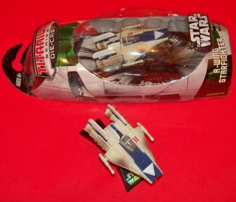 Фигурка Hasbro Star Wars BLUE A-WING 2006 -   -
