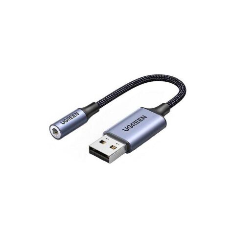 Звуковая плата Ugreen CM477 black (30757) - Нулевой остаток (Feed) - Нулевой остаток (Feed)