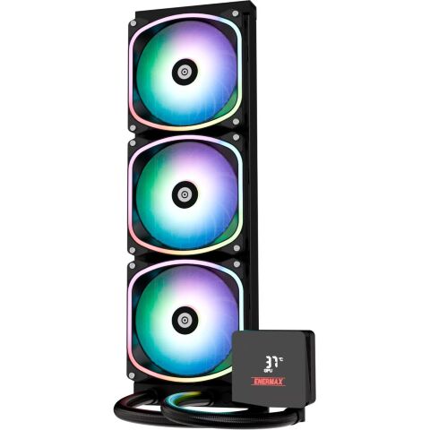 Система жидкостного охлаждения Enermax Aquafusion II 360 ARGB (ELC-AQFS360-SQA) - Нулевой остаток (Feed)  - Нулевой остаток (Feed) 