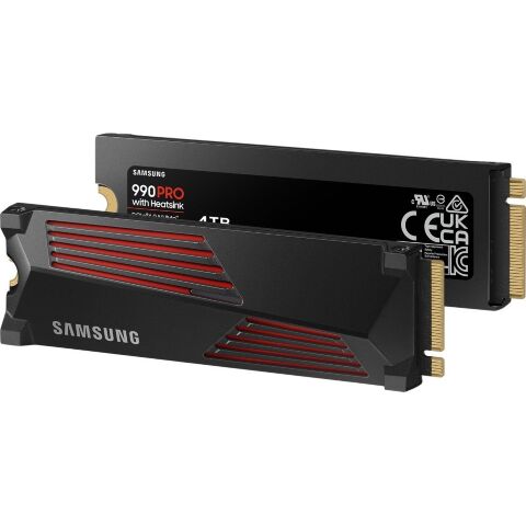 Накопитель SSD M.2 2280 4TB 990 PRO with Heatsink Samsung (MZ-V9P4T0GW) - Нулевой остаток (Feed) - Нулевой остаток (Feed)
