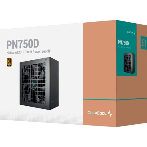Блок питания Deepcool 750W PN750D (R-PN750D-FC0B-EU) - Нулевой остаток (Feed)  - Нулевой остаток (Feed) 