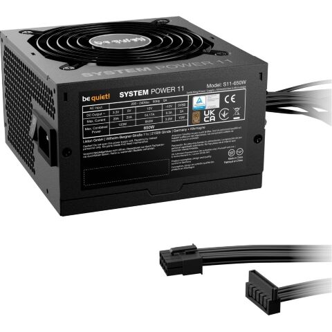 Блок питания Be quiet! 650W SYSTEM POWER 11 (BP011EU) - Нулевой остаток (Feed)  - Нулевой остаток (Feed) 