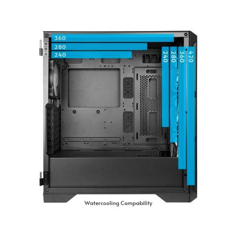 Корпус Chieftec APEX AIR (GA-01B-M-OP) - Нулевой остаток (Feed) - Нулевой остаток (Feed)