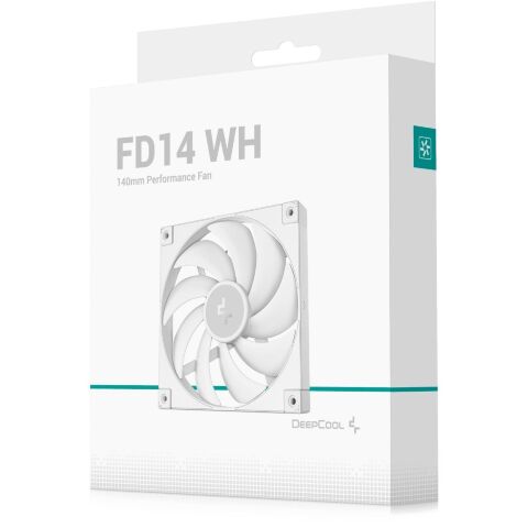 Кулер для корпуса Deepcool FD14 WH - Нулевой остаток (Feed) - Нулевой остаток (Feed)