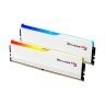 Модуль памяти для компьютера DDR5 32GB (2x16GB) 6000 MHz Ripjaws M5 RGB Matte White G.Skill (F5-6000J3238F16GX2-RM5RW)