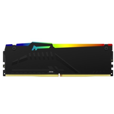 Модуль памяти для компьютера DDR5 16GB (2x8GB) 5600 MHz FURY Beast RGB Kingston Fury (ex.HyperX) (KF556C36BBEAK2-16) - Нулевой остаток (Feed) - Нулевой остаток (Feed)